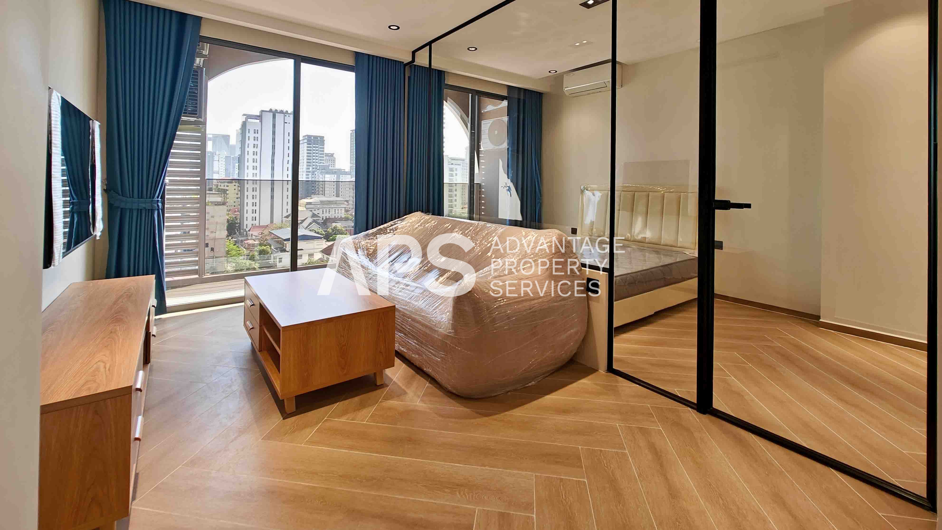 Brand New 1 Bedroom Condo For Rent- Time Square 5 | BKK1 | Phnom Penh