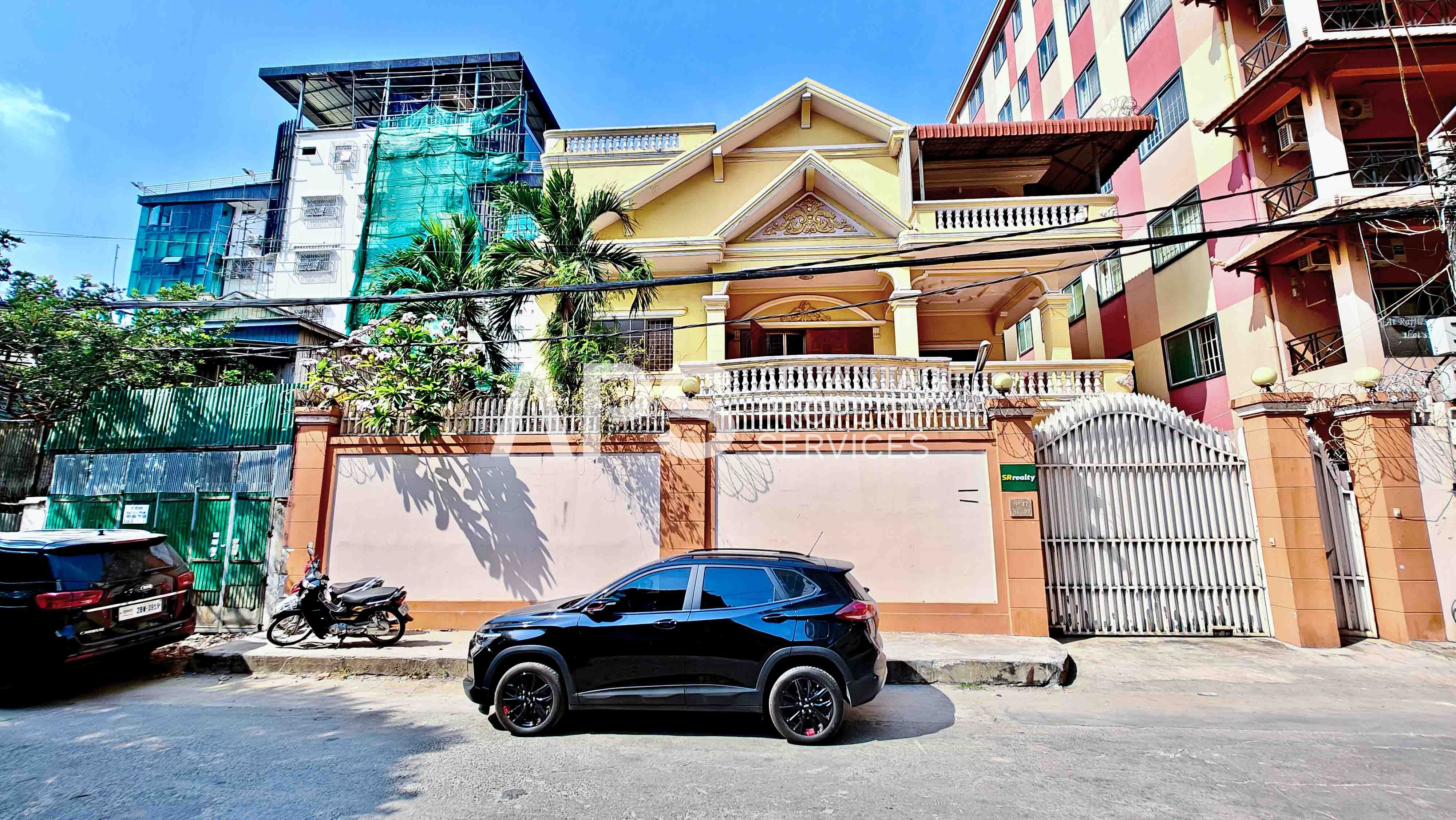 10 Bedroom Standalone Villa For Rent | Chamkarmon | Phnom Penh