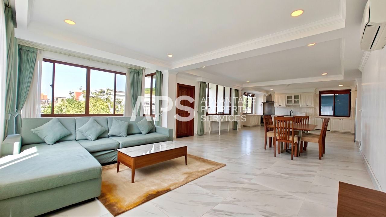 4 Bedroom Serviced Apartment For Rent | BKK1 | Phnom Penh