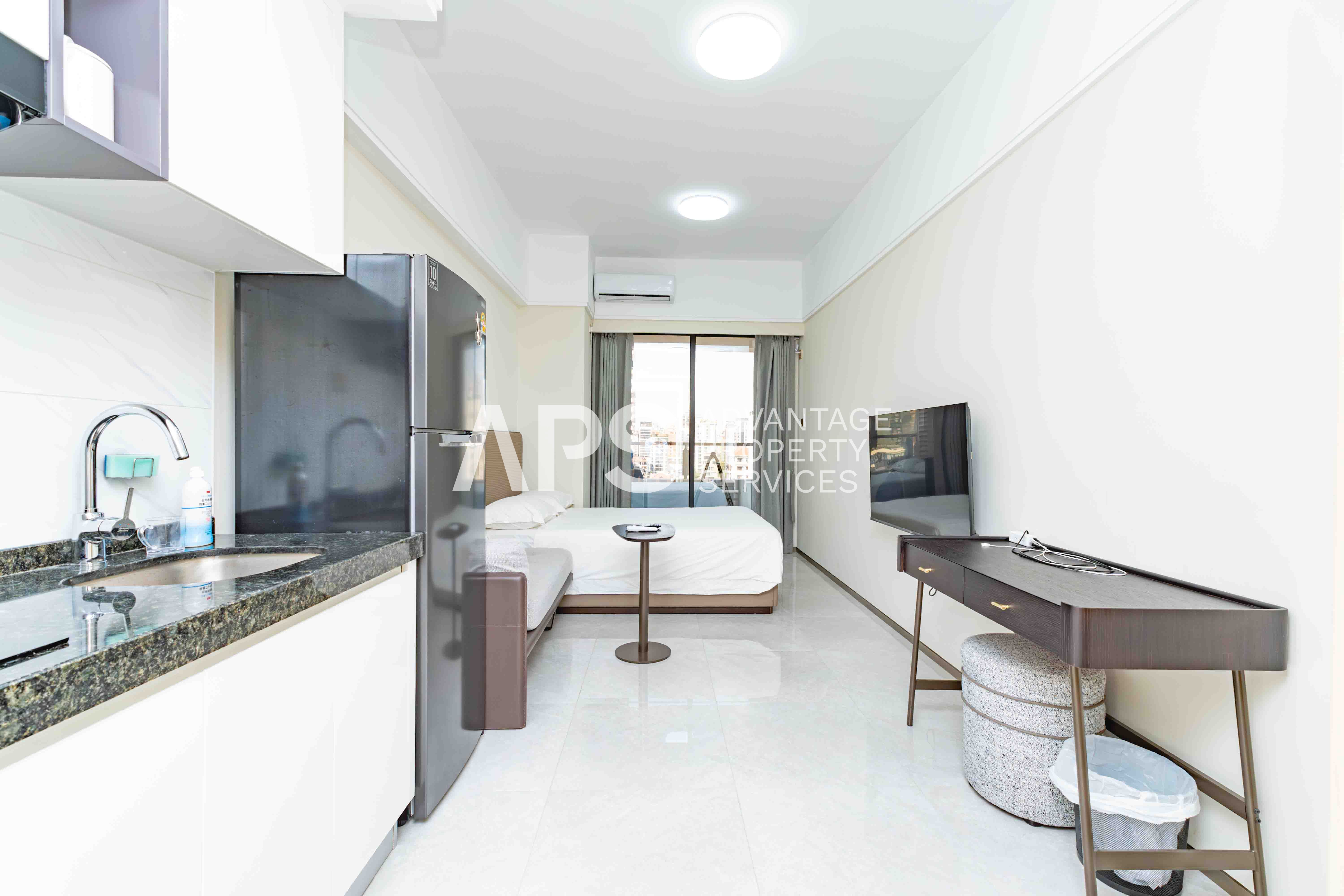 Studio Room Condo For Rent – Le Conde | BKK1 | Phnom Penh