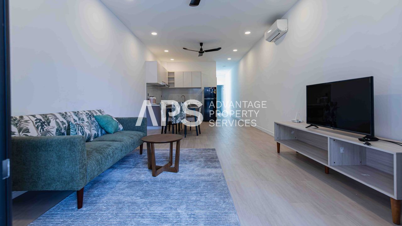 Renovated 1 Bedroom Apartment For Rent | BKK1 | Phnom Penh