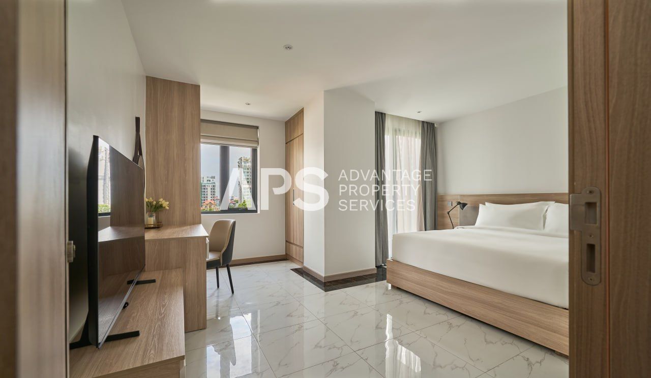 2 Bedroom Serviced Apartment For Rent | BKK1 | Phnom Penh