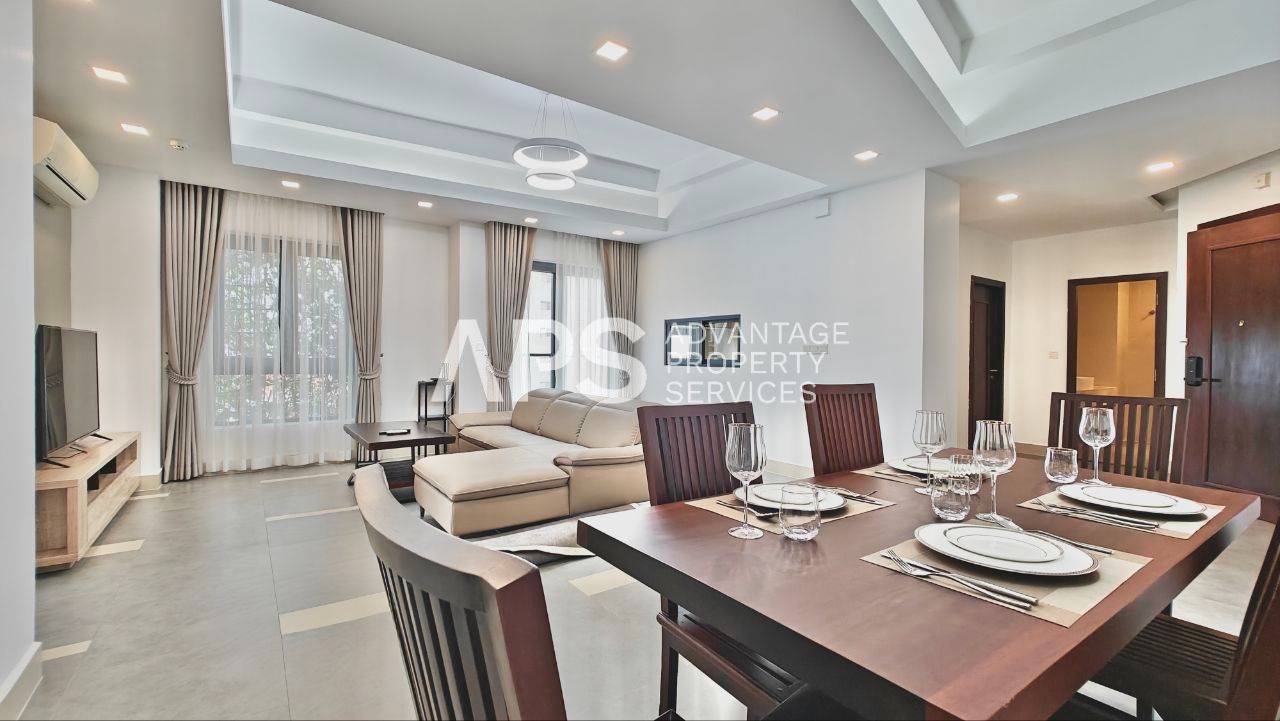 2 Bedroom Serviced Apartment For Rent | BKK1 | Phnom Penh