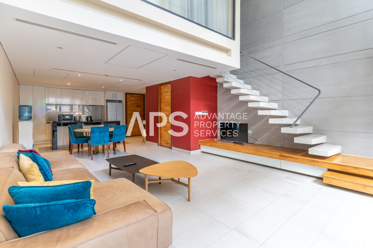 2 Bedroom Duplex Serviced Condo For Rent – Condo 240 | Daun Penh | Phnom Penh