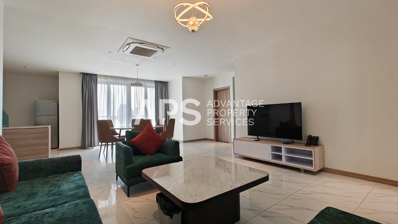 3 Bedroom Serviced Apartment For Rent | BKK1 | Phnom Penh