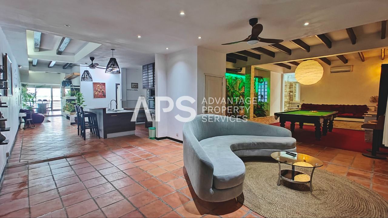 Renovated 4 Bedroom Apartment For Rent | Chroy Changvar | Phnom Penh