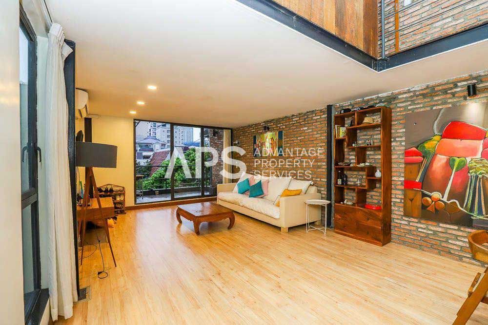 Duplex 3 Bedroom Renovated Apartment For Rent | BKK3 | Phnom Penh