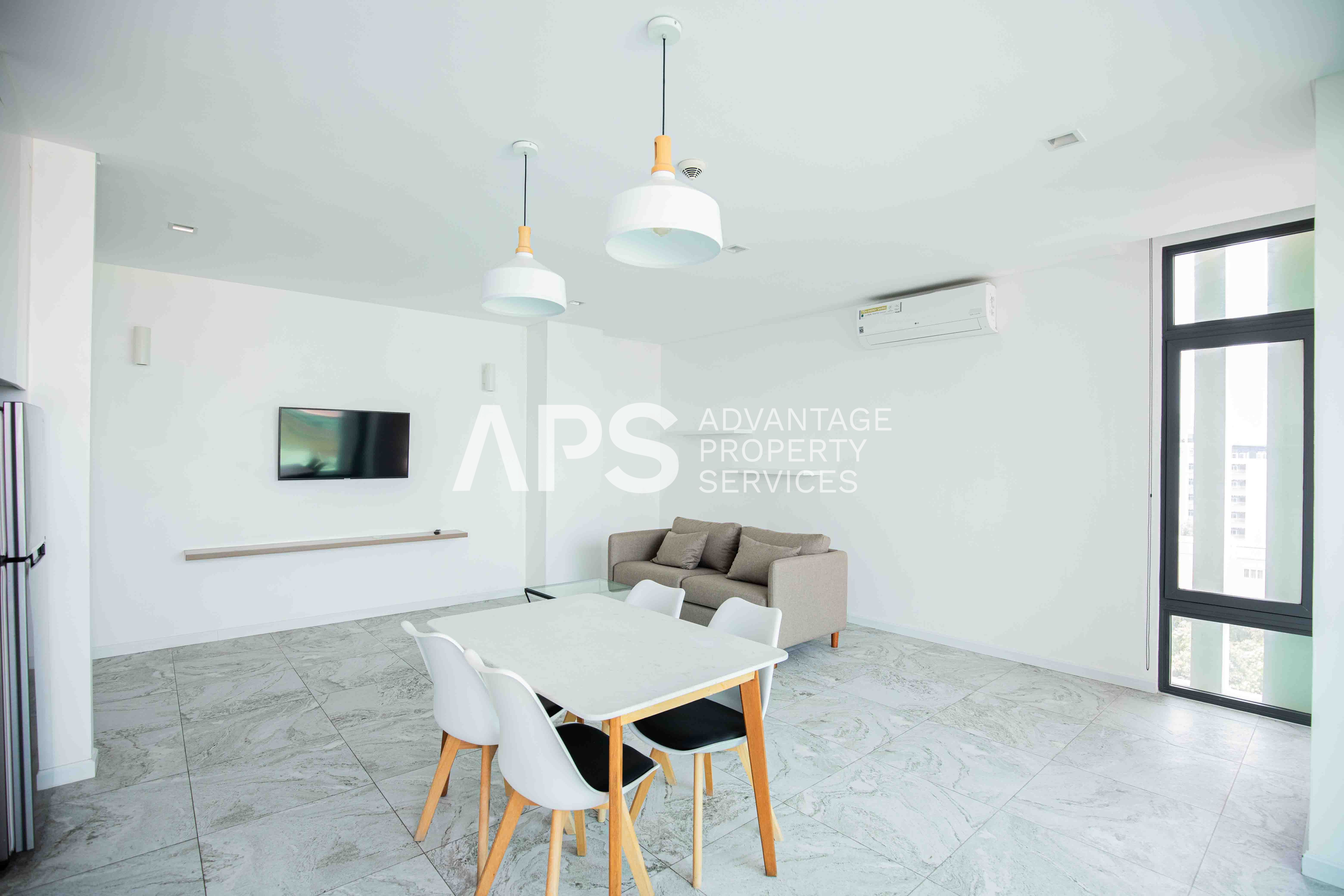 89SQM 2 Bedrooms Service Apartment For Rent – Beong Tompun | Phnom Penh