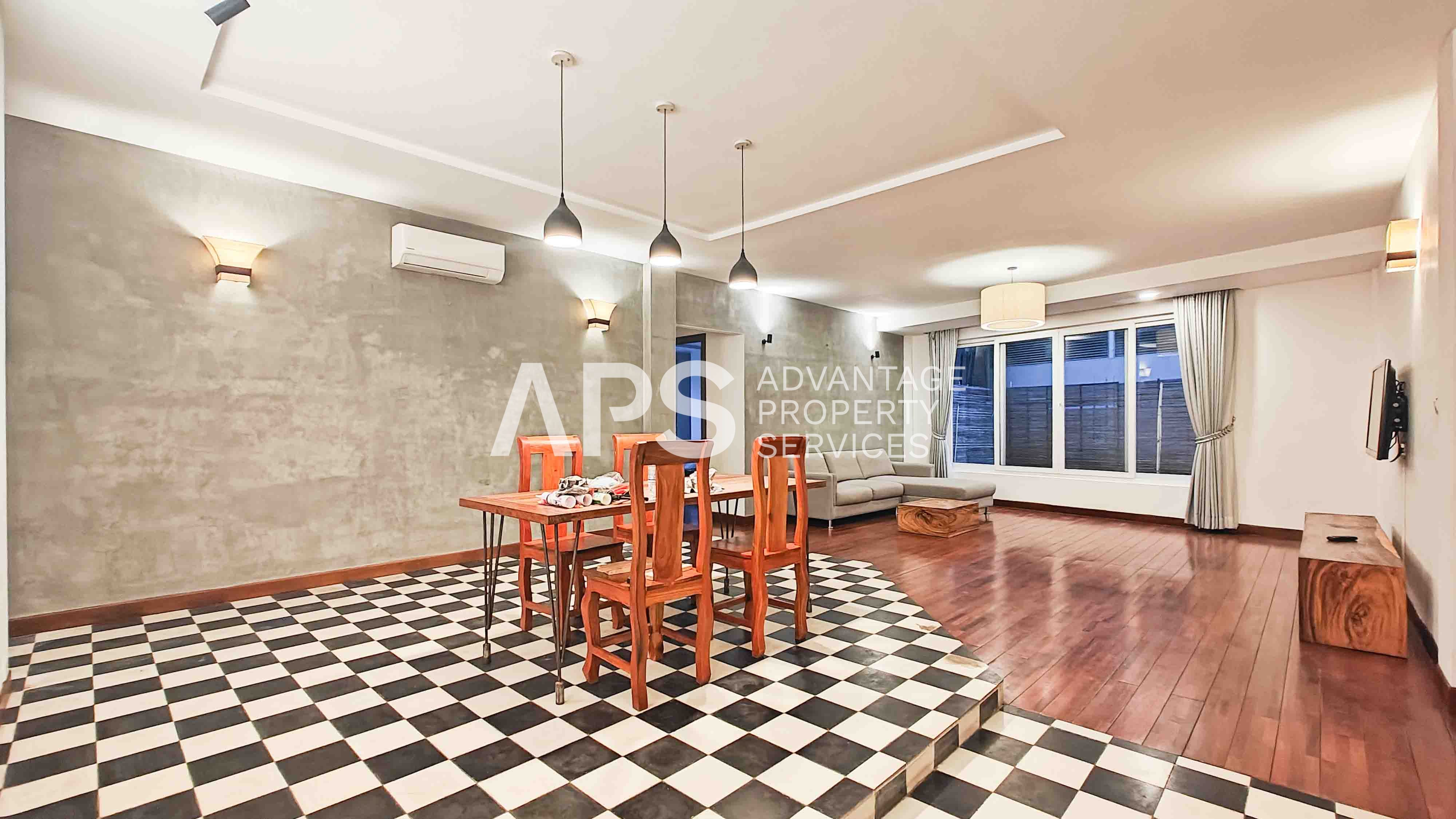 2 Bedroom Serviced Apartment For Rent | BKK1 | Phnom Penh