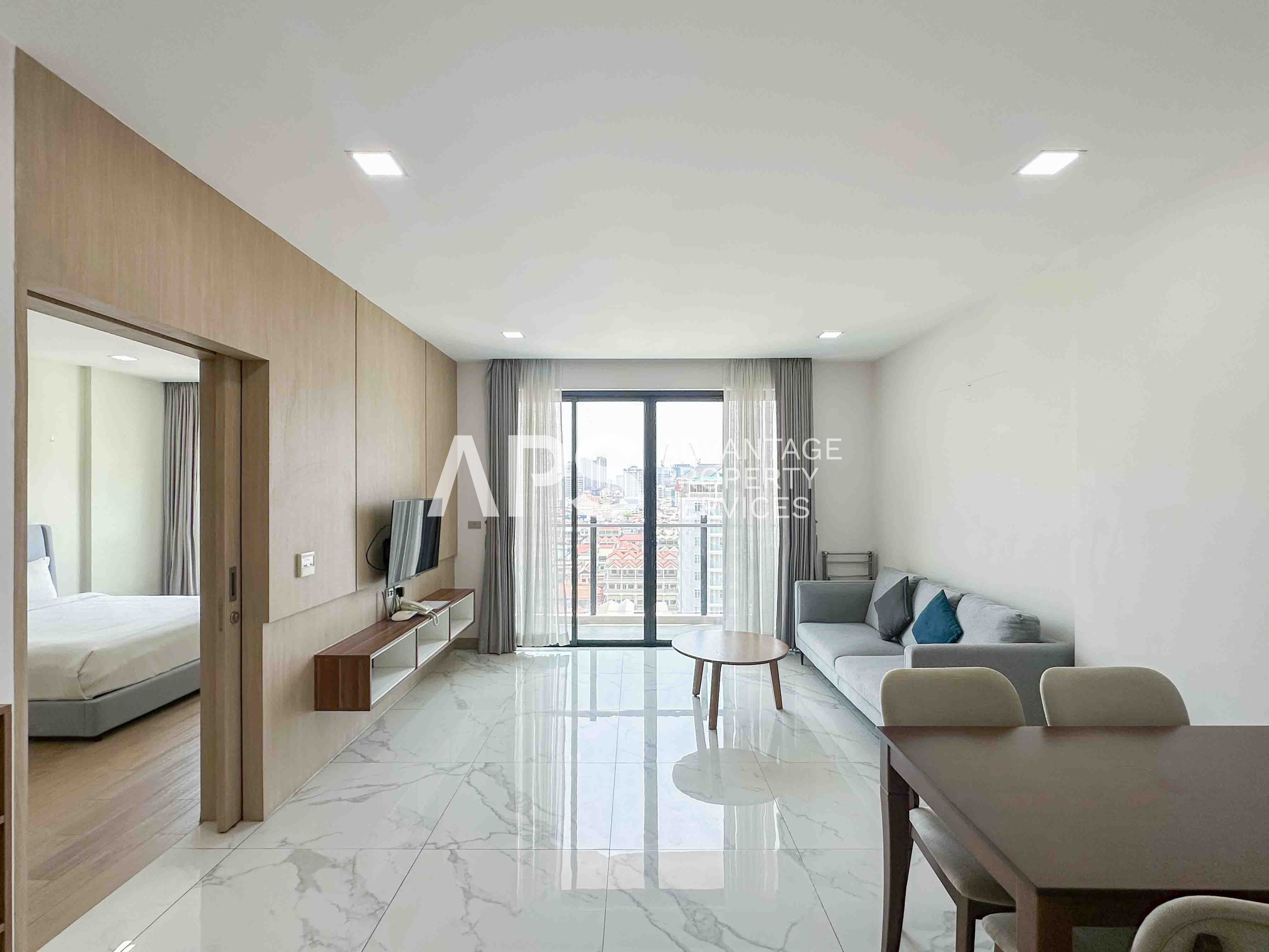 1 Bedroom Serviced Apartment For Rent | Tuol Svay Prey I | Phnom Penh