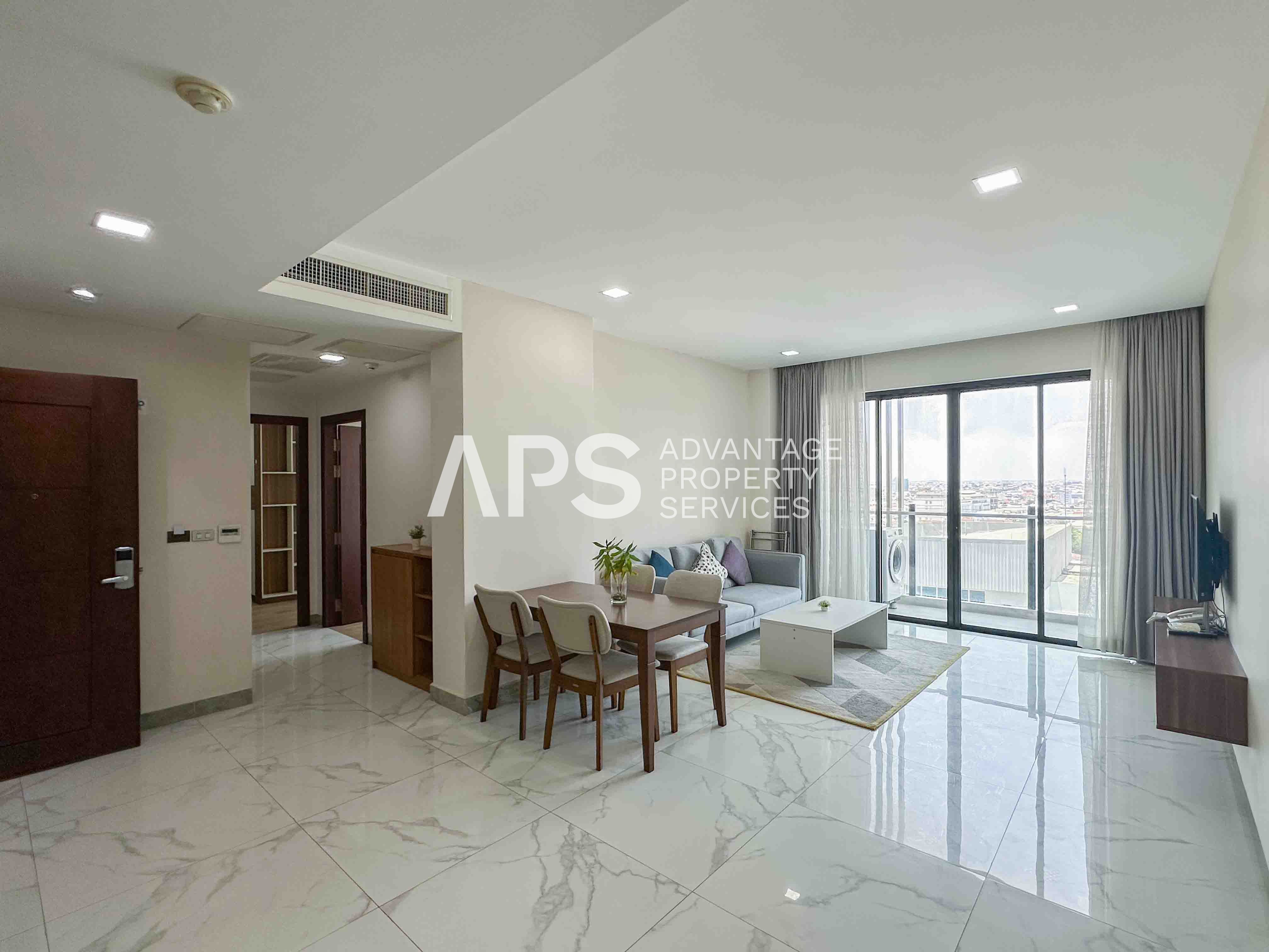 3 Bedroom Serviced Apartment For Rent | Tuol Svay Prey I | Phnom Penh