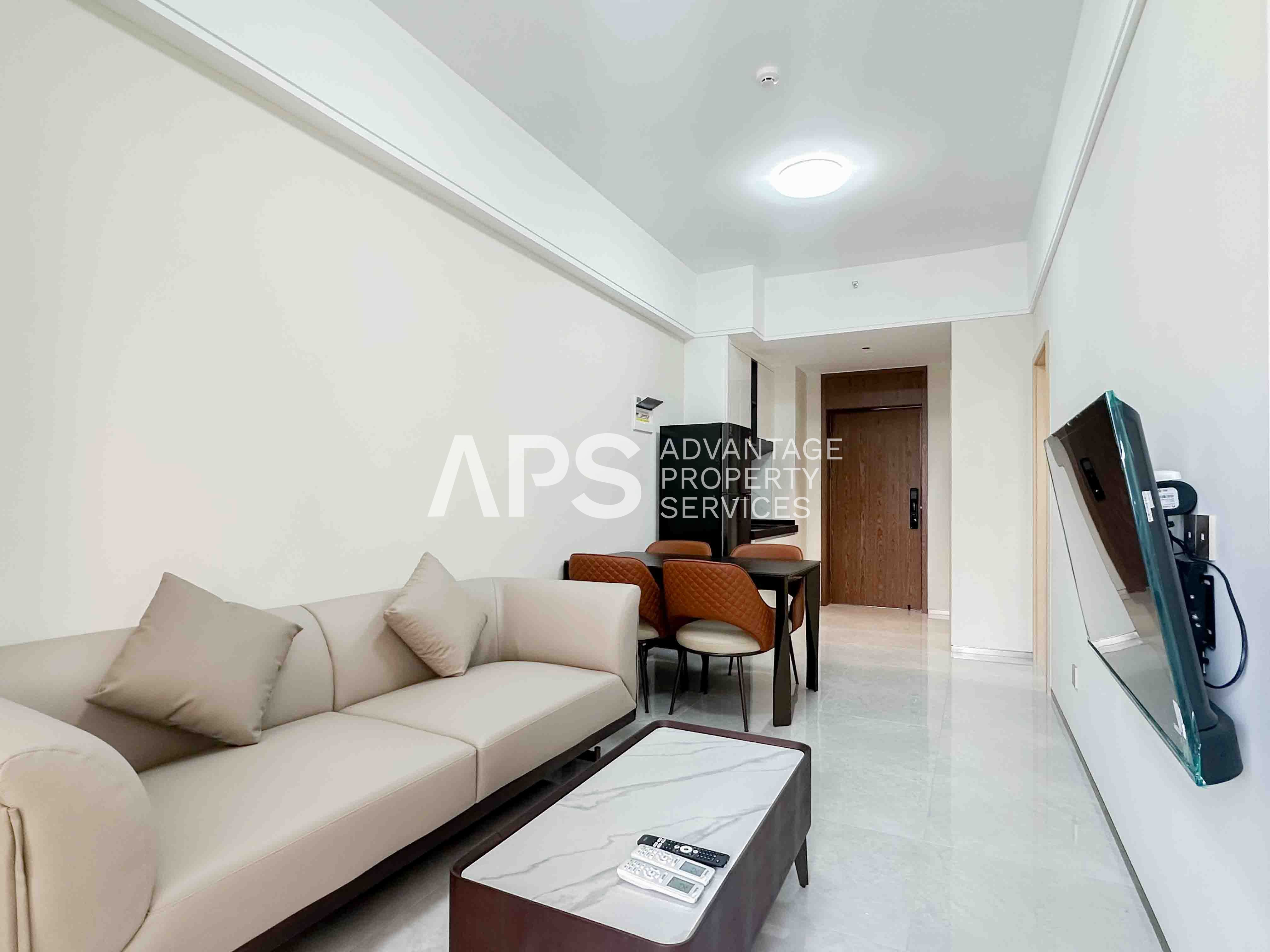 13rd Floor 1 Bedroom Condo For Rent – Le Conde BKK1 | Phnom Penh