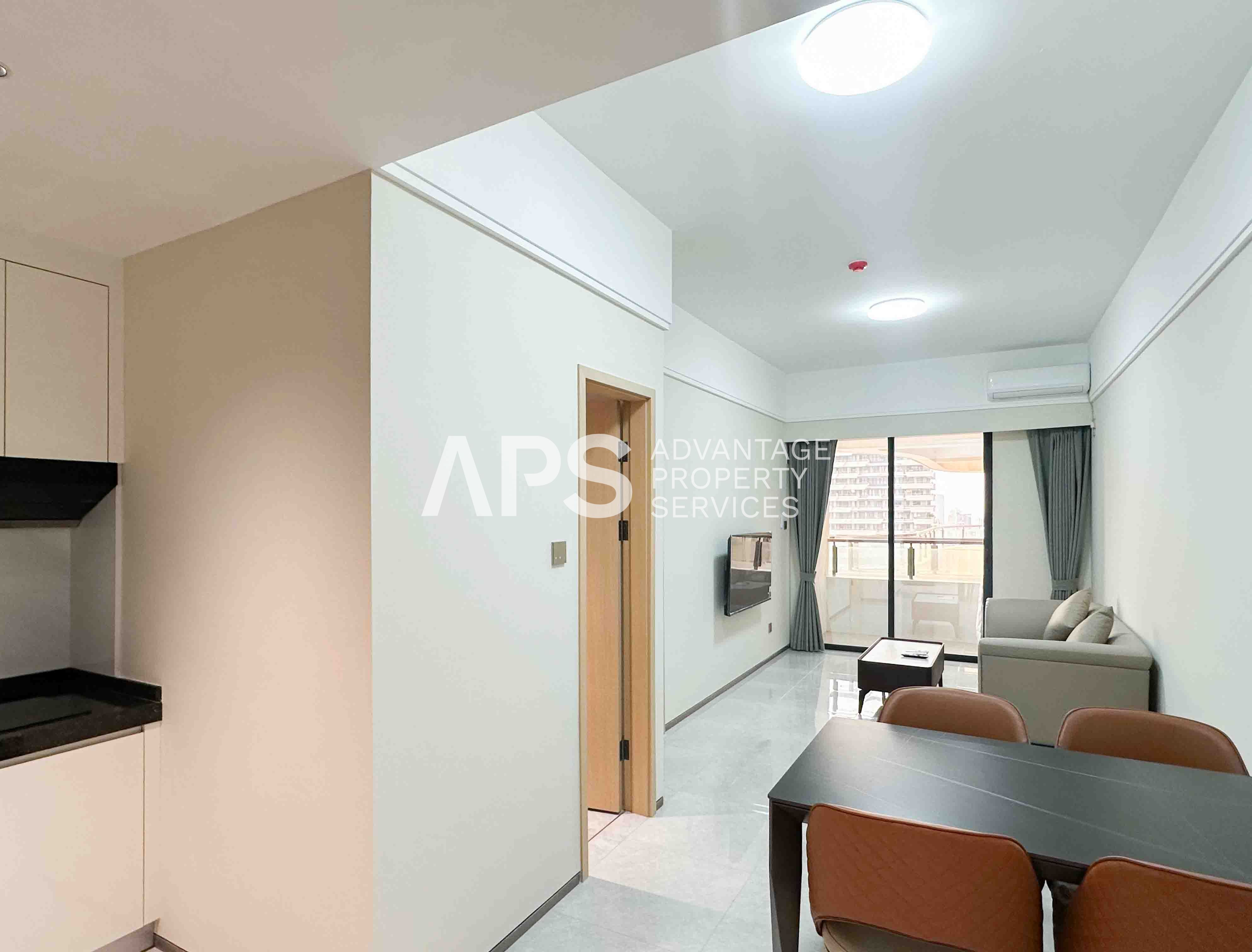 33rd Floor 1 Bedroom Condo For Rent – Le Conde BKK1 | Phnom Penh