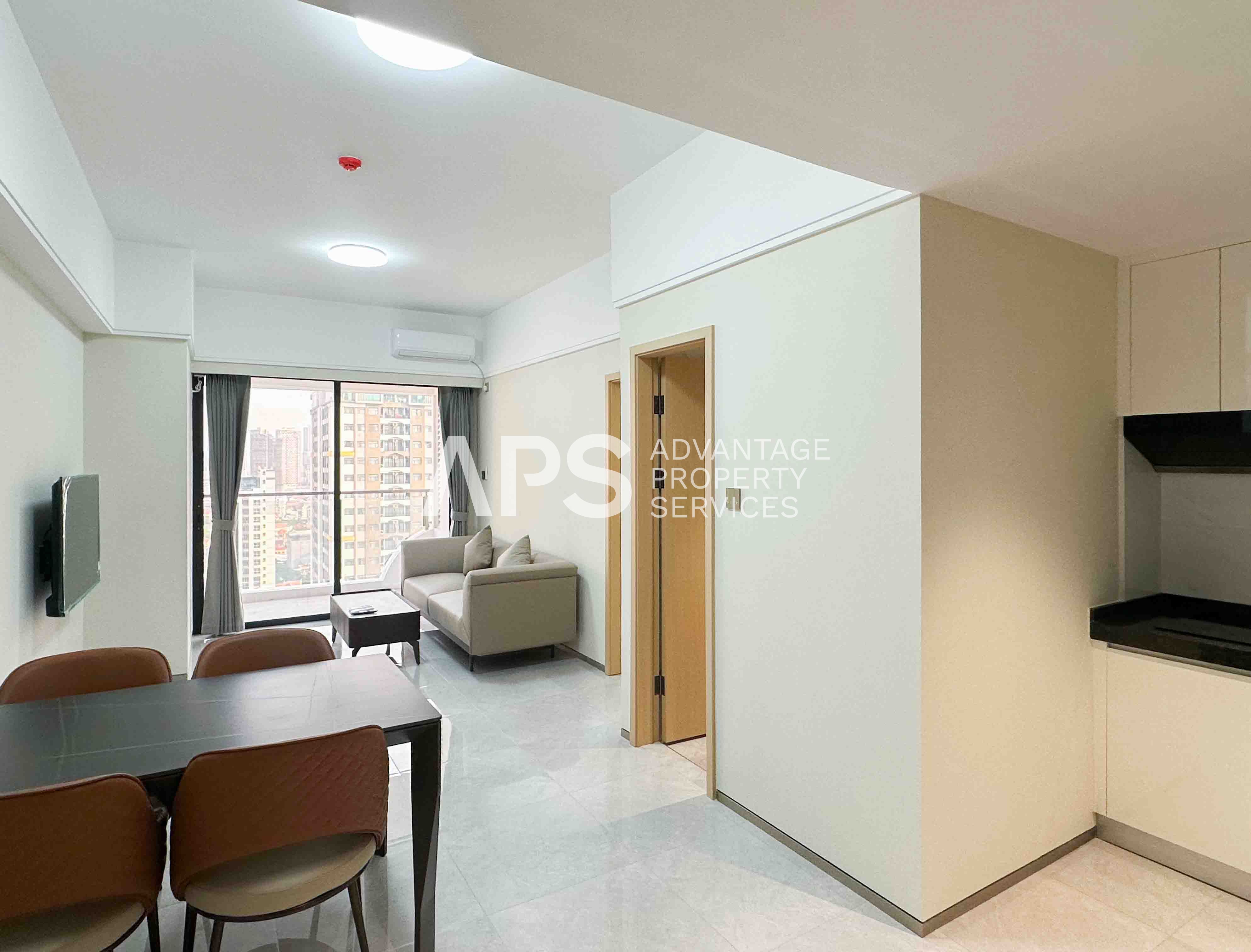 24th Floor 1 Bedroom Condo For Rent – Le Conde BKK1 | Phnom Penh