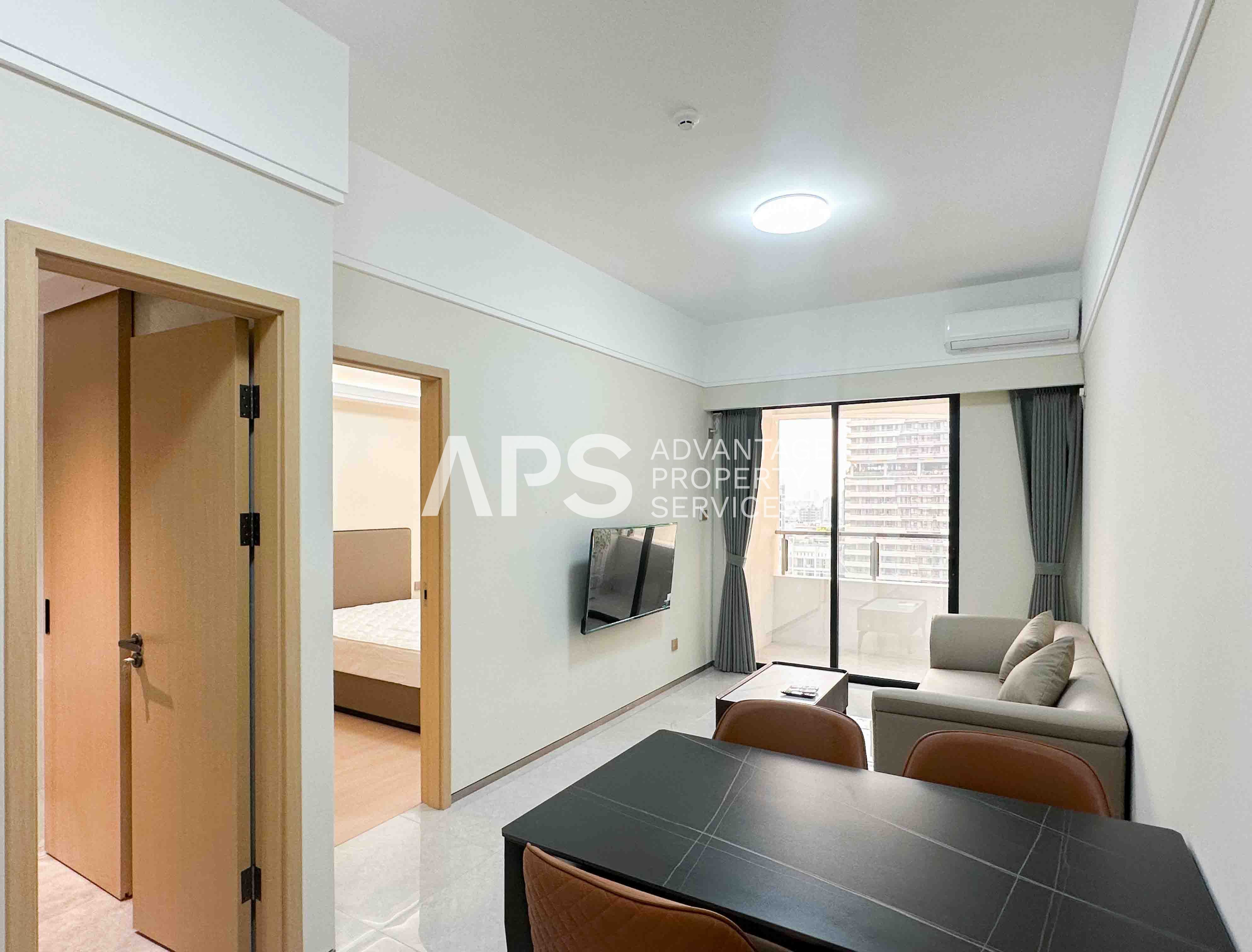 17th Floor 1 Bedroom Condo For Rent – Le Conde BKK1 | Phnom Penh