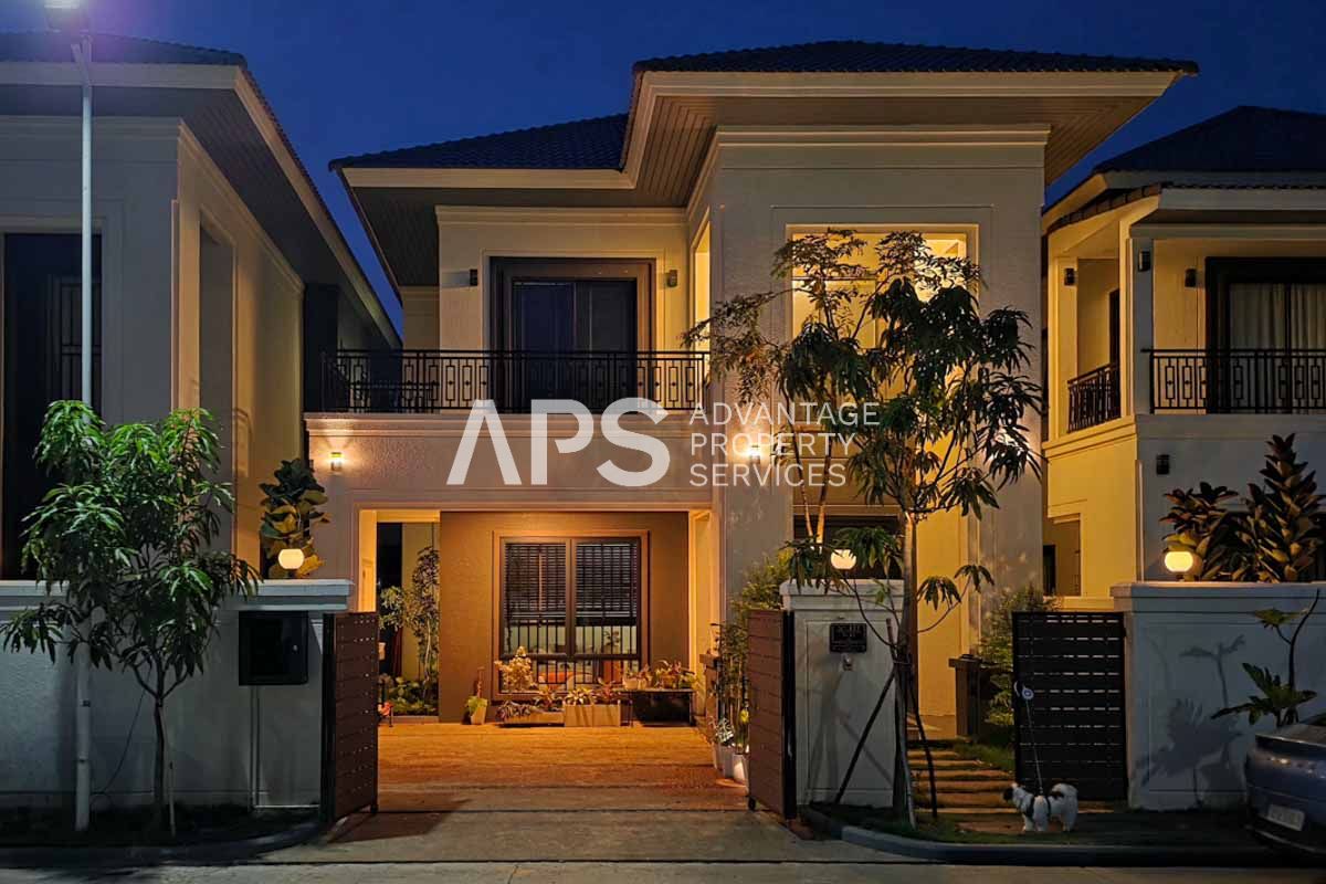 4 Bedroom Villa For Sale – Borey Amory 7 Makara | Chroy Changvar | Phnom Penh