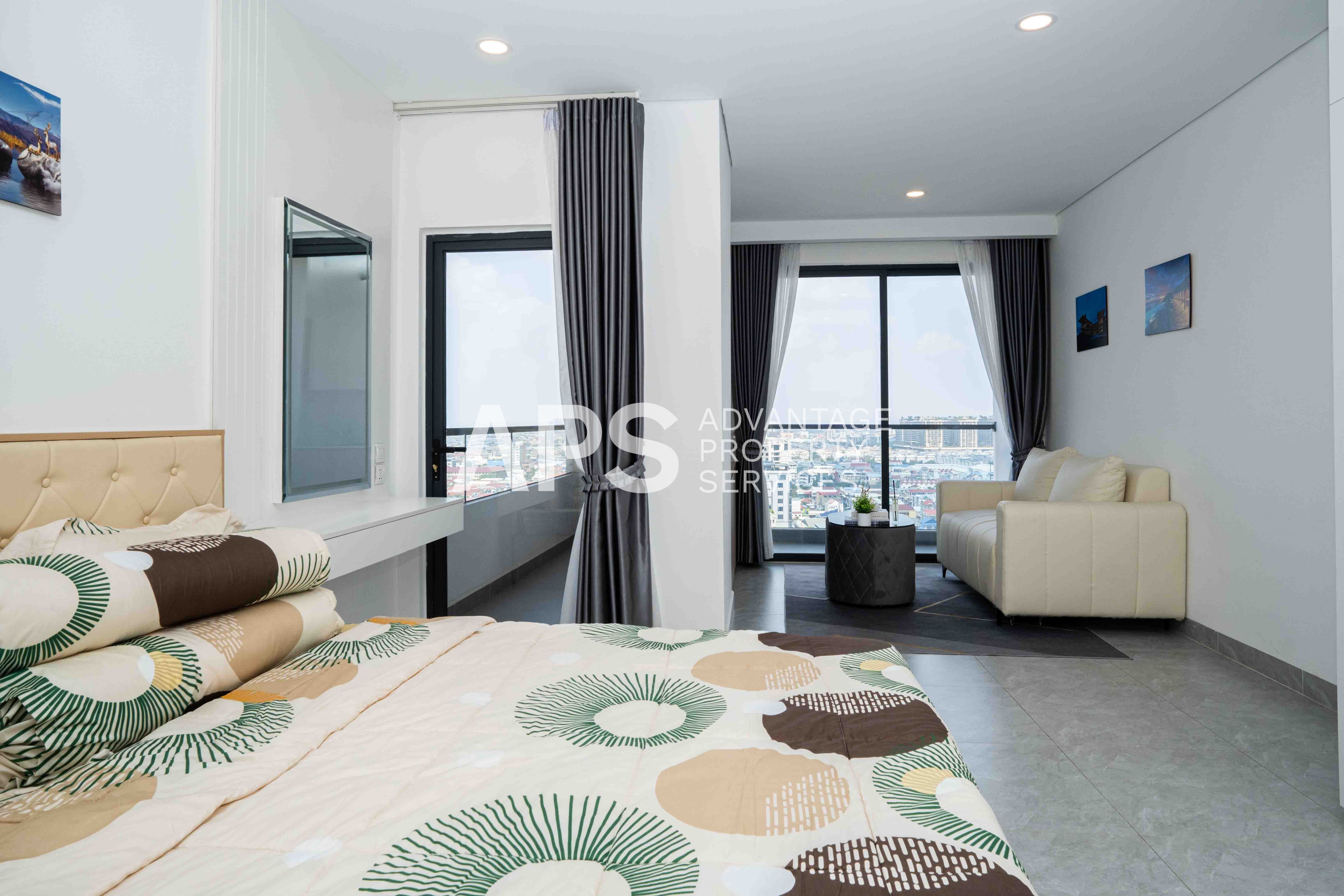 44 SQM Studio Condo For Sale – Anata Residence | Steung Mean Chey | Phnom Penh