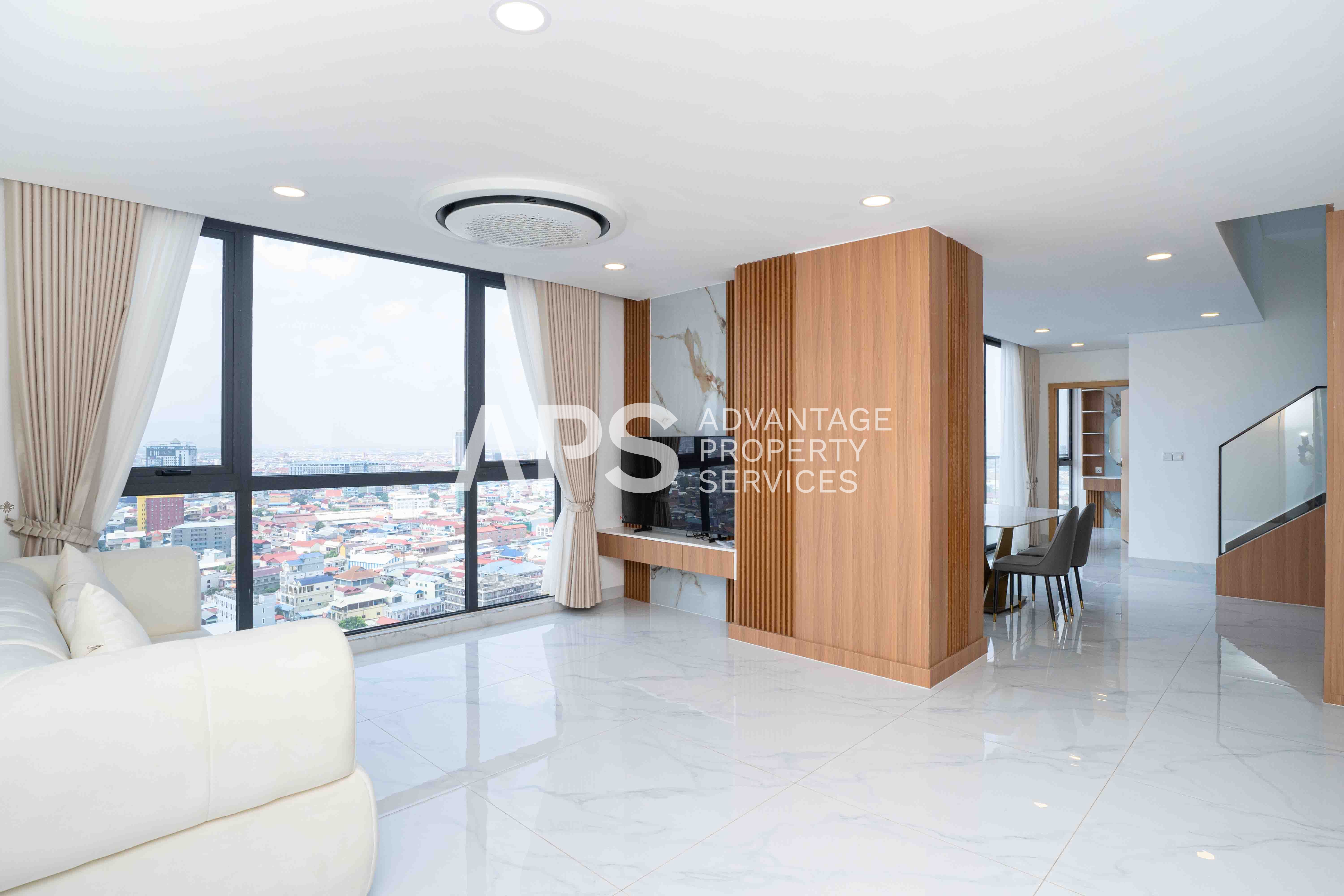 Penthouse 3 Bedroom Condo For Sale – Anata Residence | Steung Mean Chey | Phnom Penh