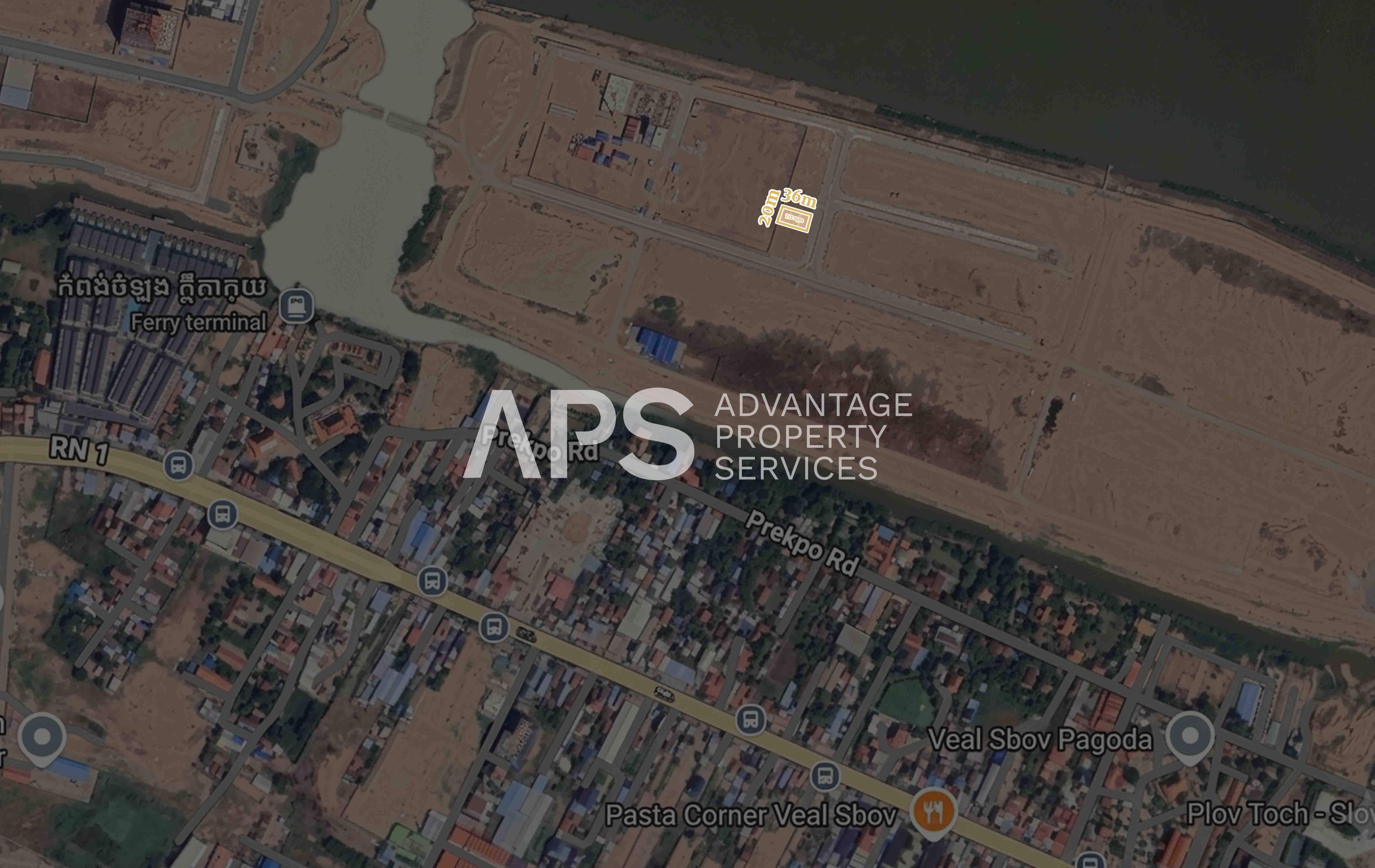 731 SQM Residential Land For Sale  | Norea Island | Chbar Ampov | Phnom Penh